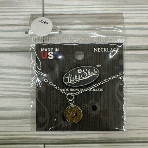 Lucky Shot USA made 3006 SPRG R-P bullet necklace NEW hand made